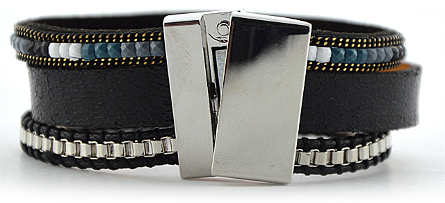 Lederarmband "Stella"