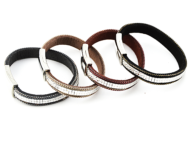 Alcantara-Armband "Inga"