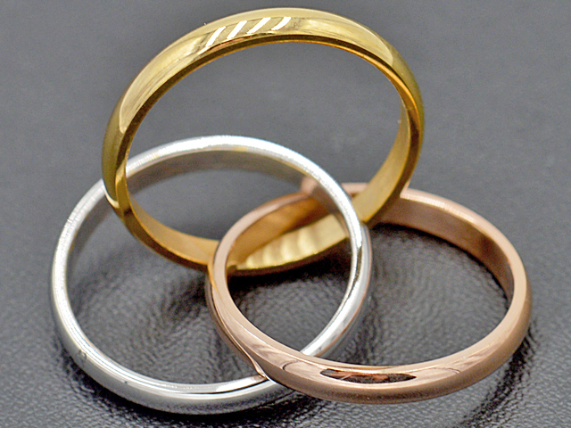 Edelstahlring "Triple"