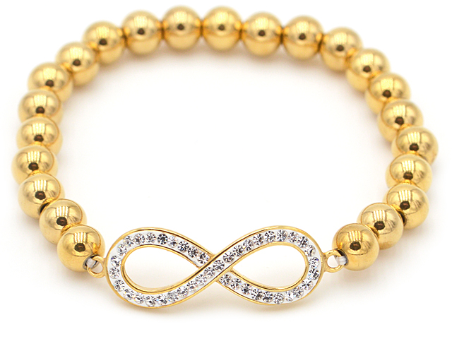 EDELSTAHLARMBAND "INFINITY"