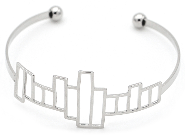 Edelstahlarmreif "Vario"