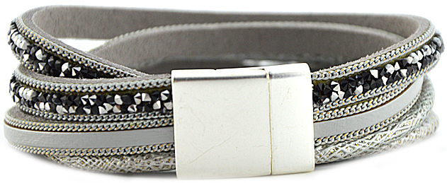 Alcantara-Armband "Freia"