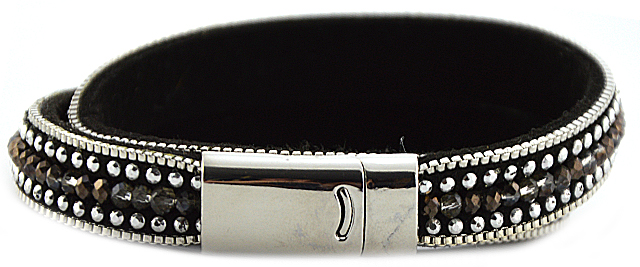 Alcantara-Armband "Inge"