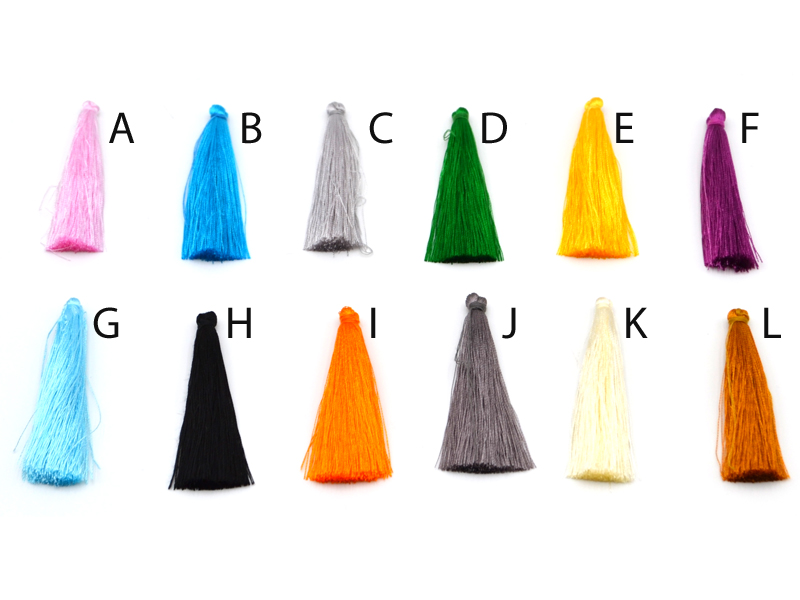 Baumwoll Quasten (ca.6,5cm) (5St.)