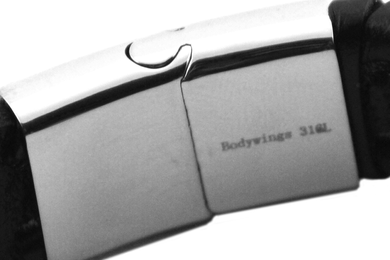 Lederarmband "John" mit Edelstahlverschluss