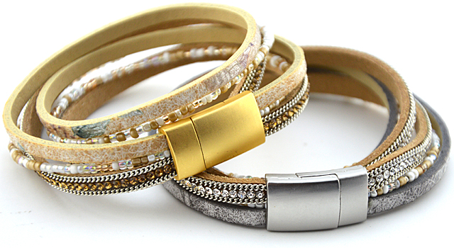 Lederarmband "Pegalu"