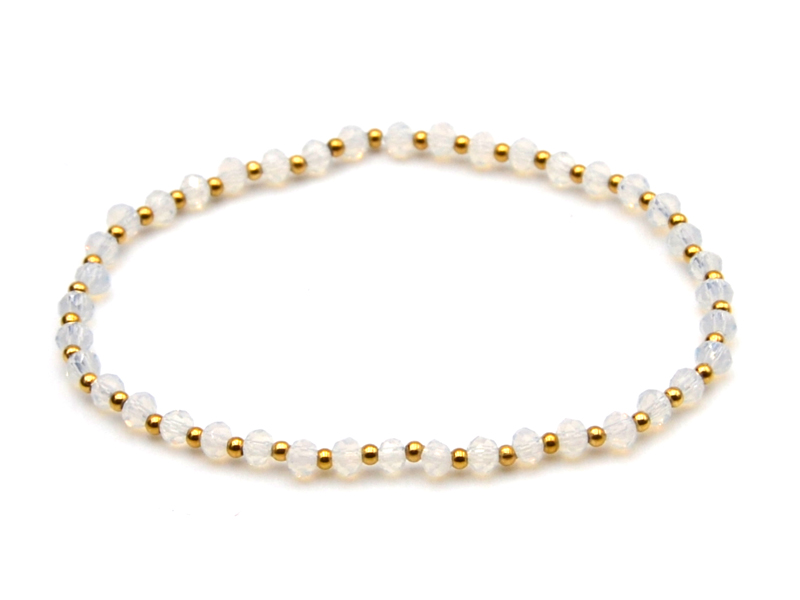 Armband mit Edelstahlbeads